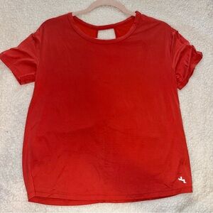 JoyLab Open Back Tie Knot Workout Top